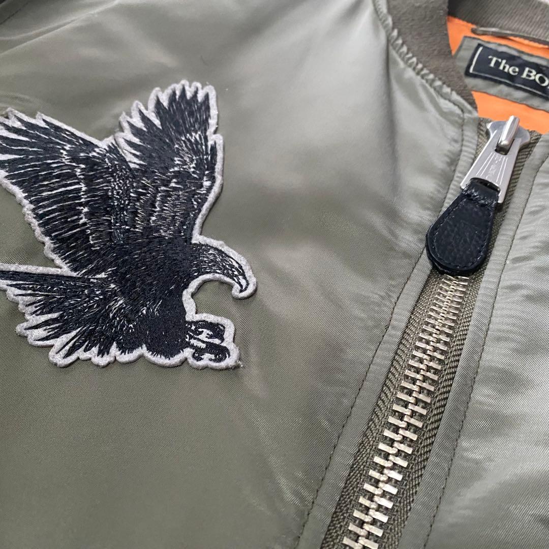 The BONEZ MA-1 ジャケット オリーブ L ボーンズ