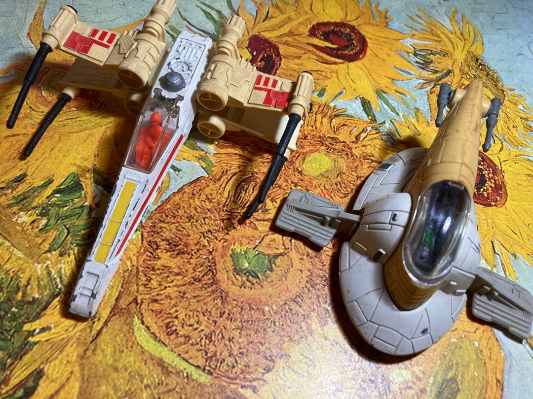 スターウオーズ　オールドケナー　ダイキャスト　xウィング　スレーブ1