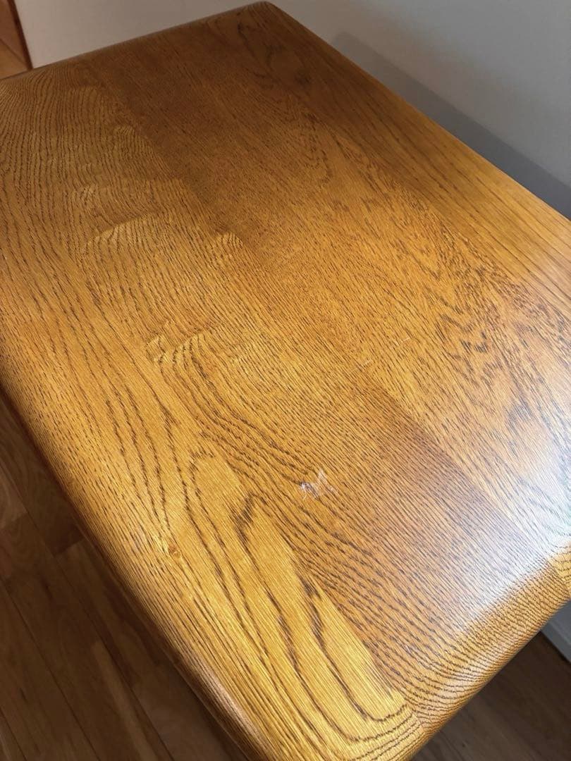 浜本工芸 ナラ 無垢材 電話台 ファックス台