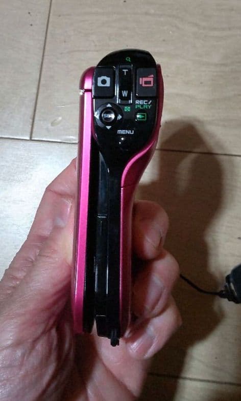 美品 時刻リセット無し SANYO Xacti DMX-CG10 ピンク