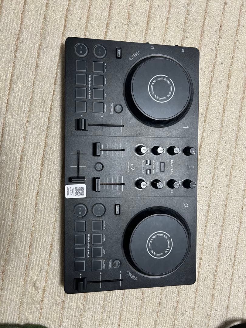 DJコントローラー 2チャンネル USB接続