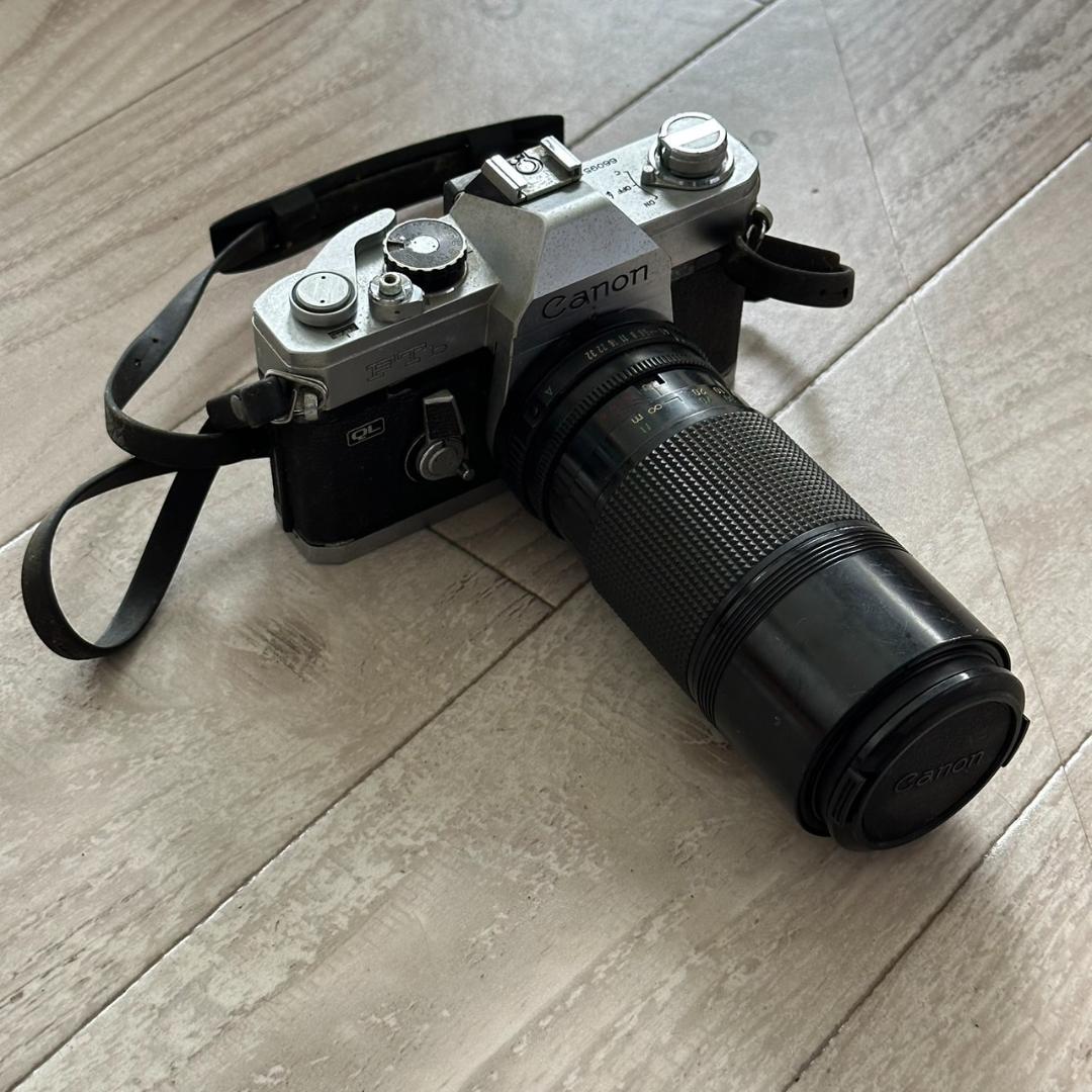 【現状品】キヤノン Canon FTb 一眼レフ フィルムカメラ★昭和レトロ