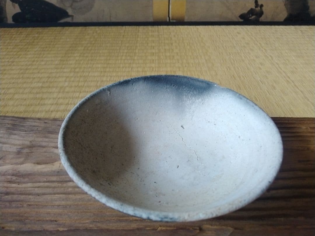 平安～鎌倉時代　黒色土器碗　骨董　古美術　発掘品　茶碗　酒器　土器　瓦器