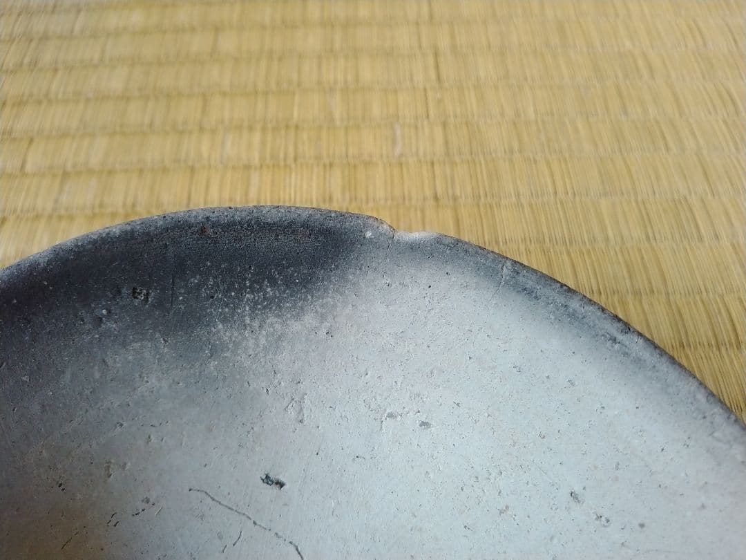 平安～鎌倉時代　黒色土器碗　骨董　古美術　発掘品　茶碗　酒器　土器　瓦器