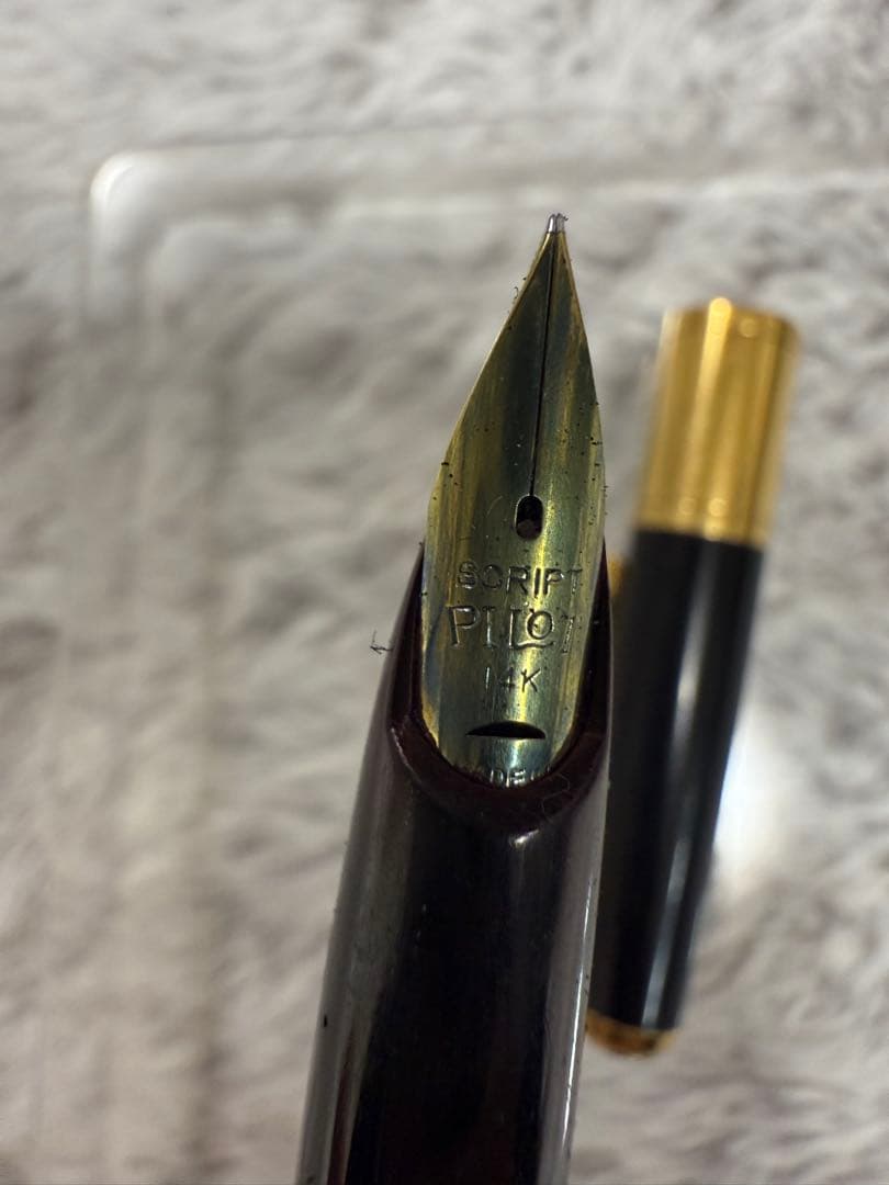 PILOT SCRIPT 14 K 万年筆 黒