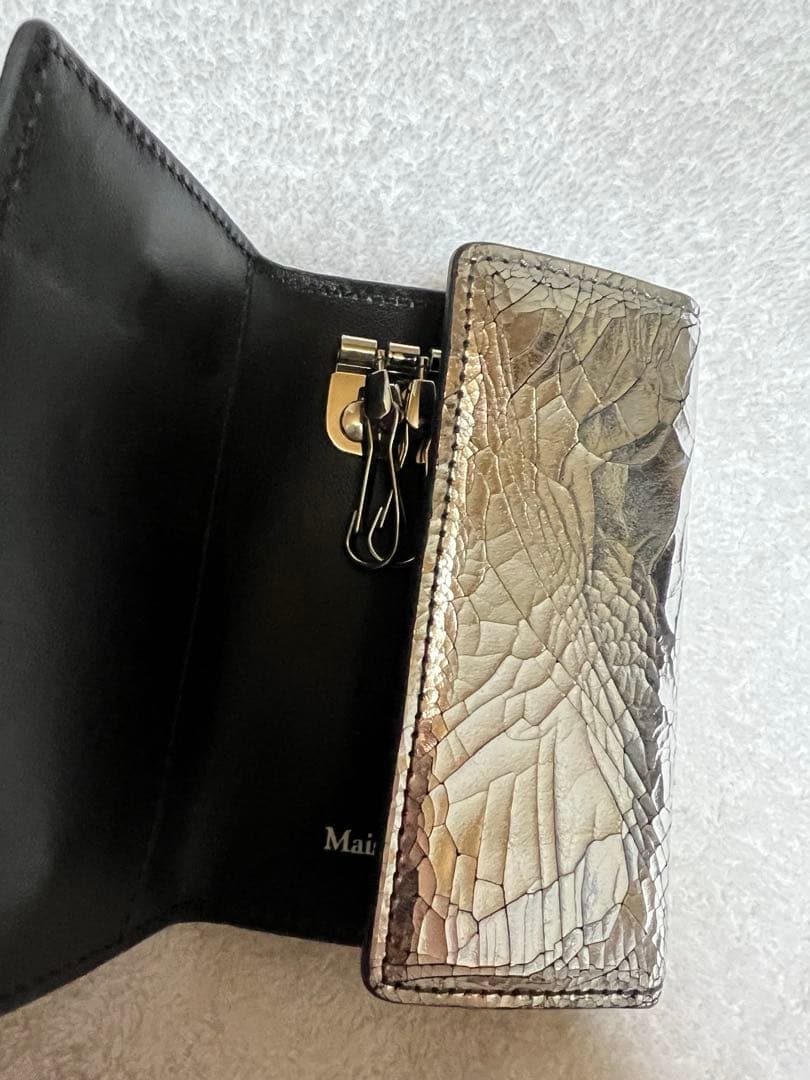 メゾンマルジェラ　ミラーキーリングウォレット