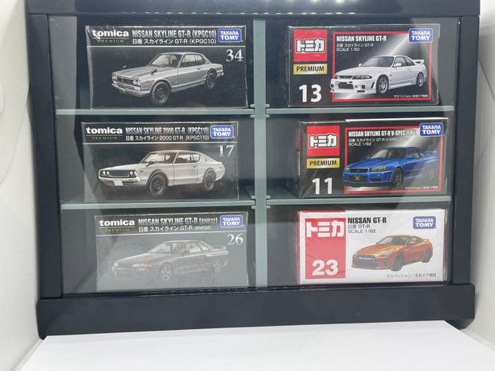 【激レア】R33絶版入り【全新品未開封】歴代GTR 6台セット売り