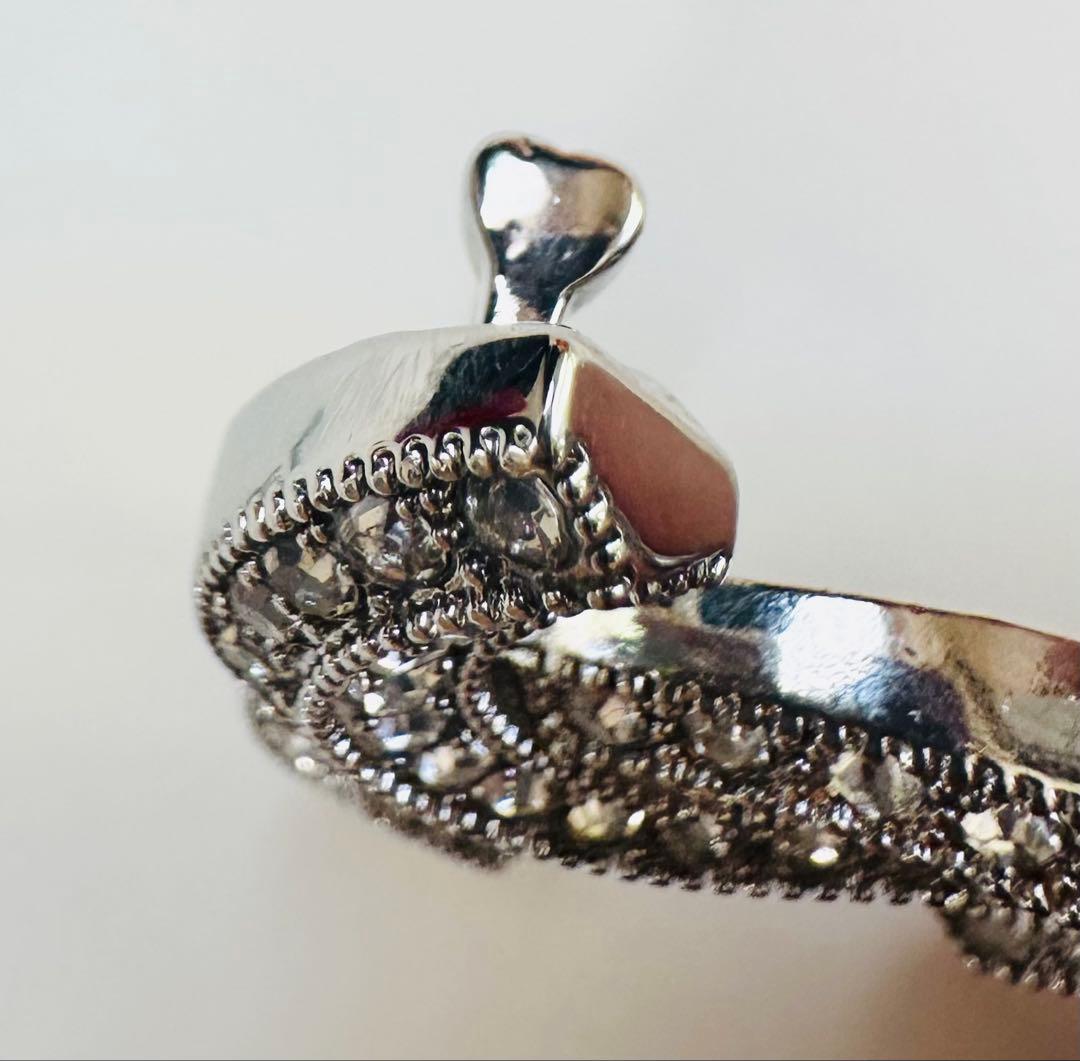 CHANEL CCロゴ ブローチ シルバー ラインストーン