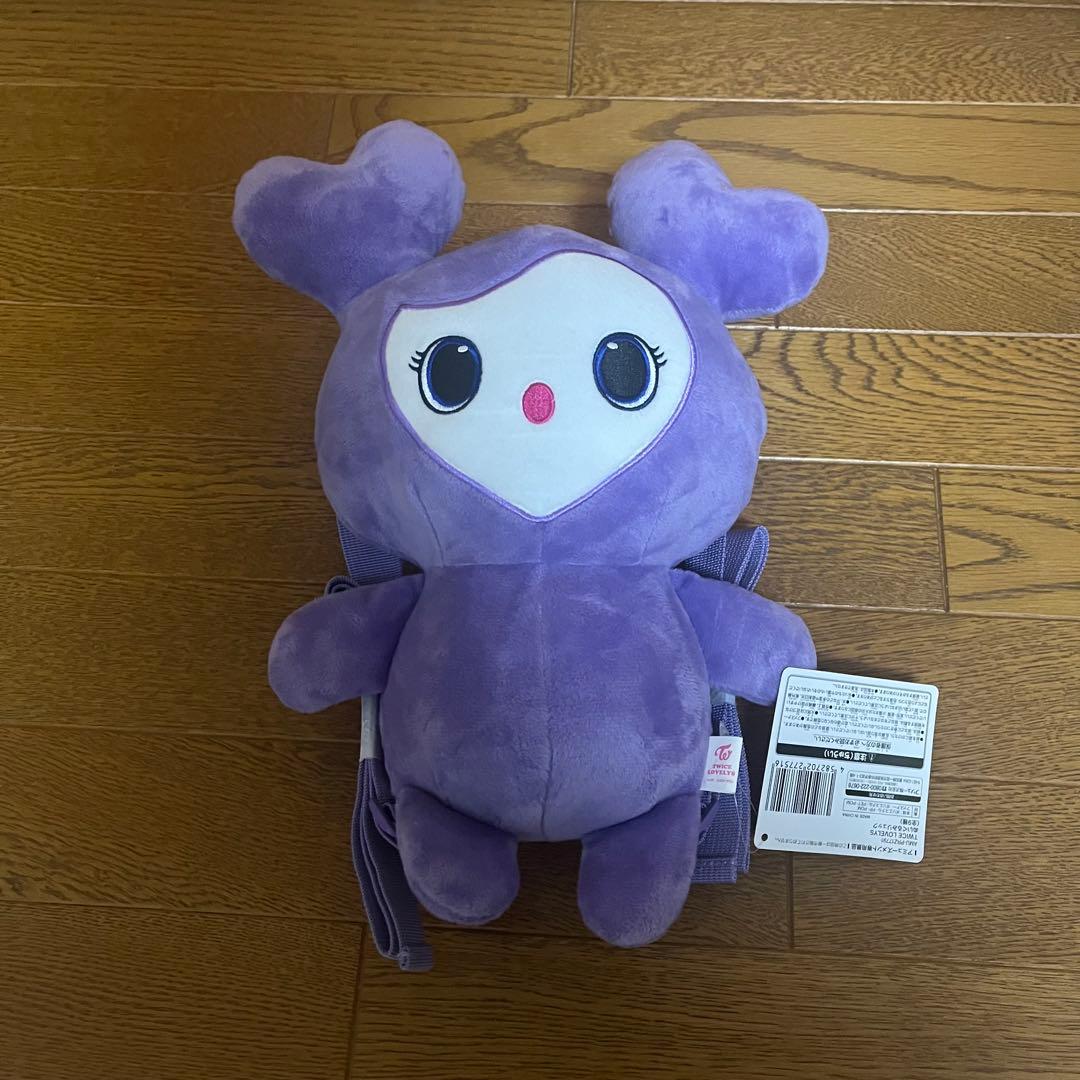 【新品未使用】TWICE さな　サブリー ぬいぐるみリュック gigo限定