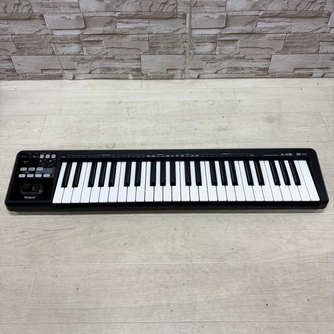 Roland ローランド 49鍵盤 USB MIDIキーボード A-49 ⑦