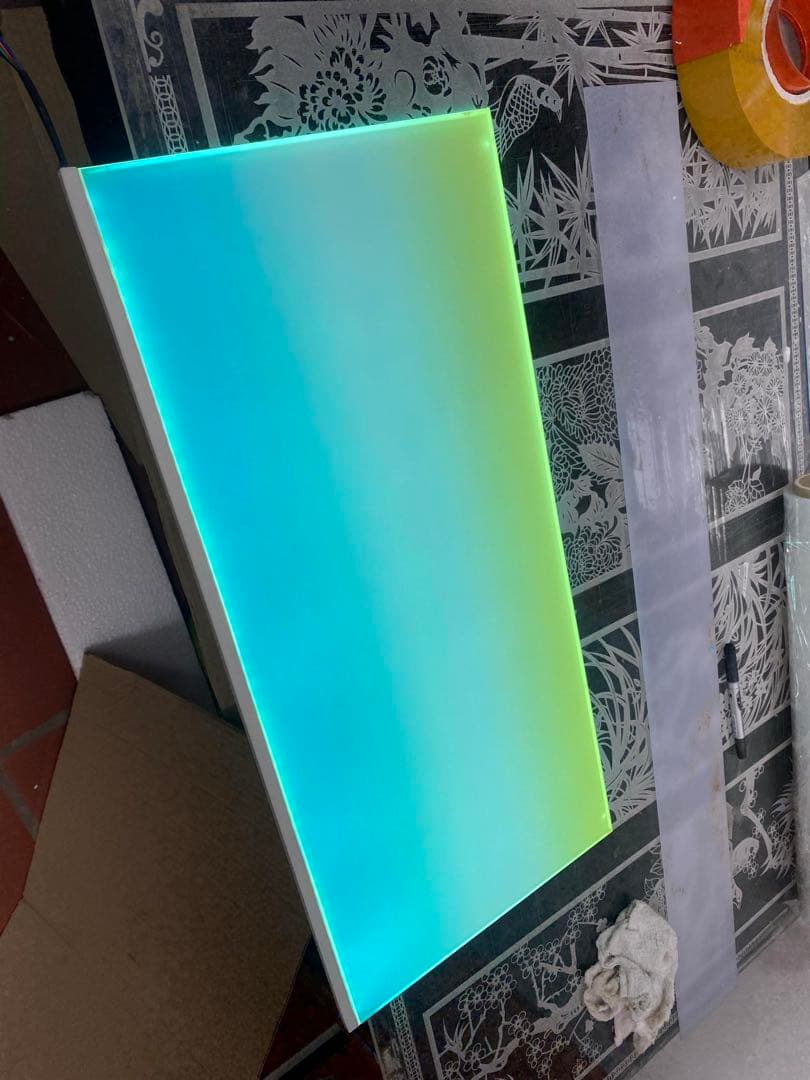 新品未使用　ライトスクリーン　アクアリウム　LED RGB 60cm×36cm