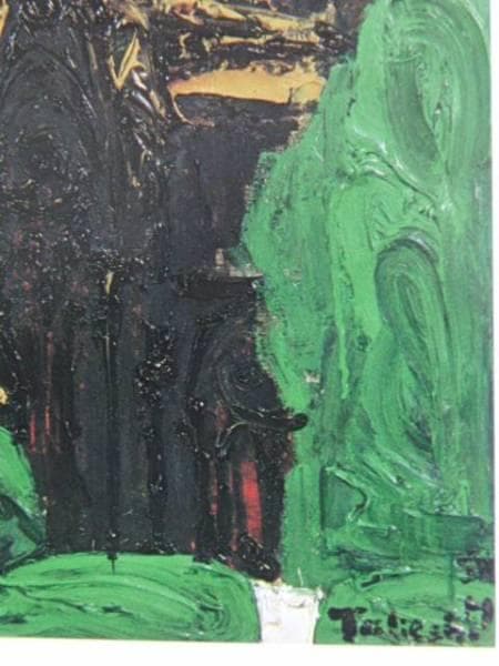 林武、ノートルダム、希少画集画、新品額装付、状態良好