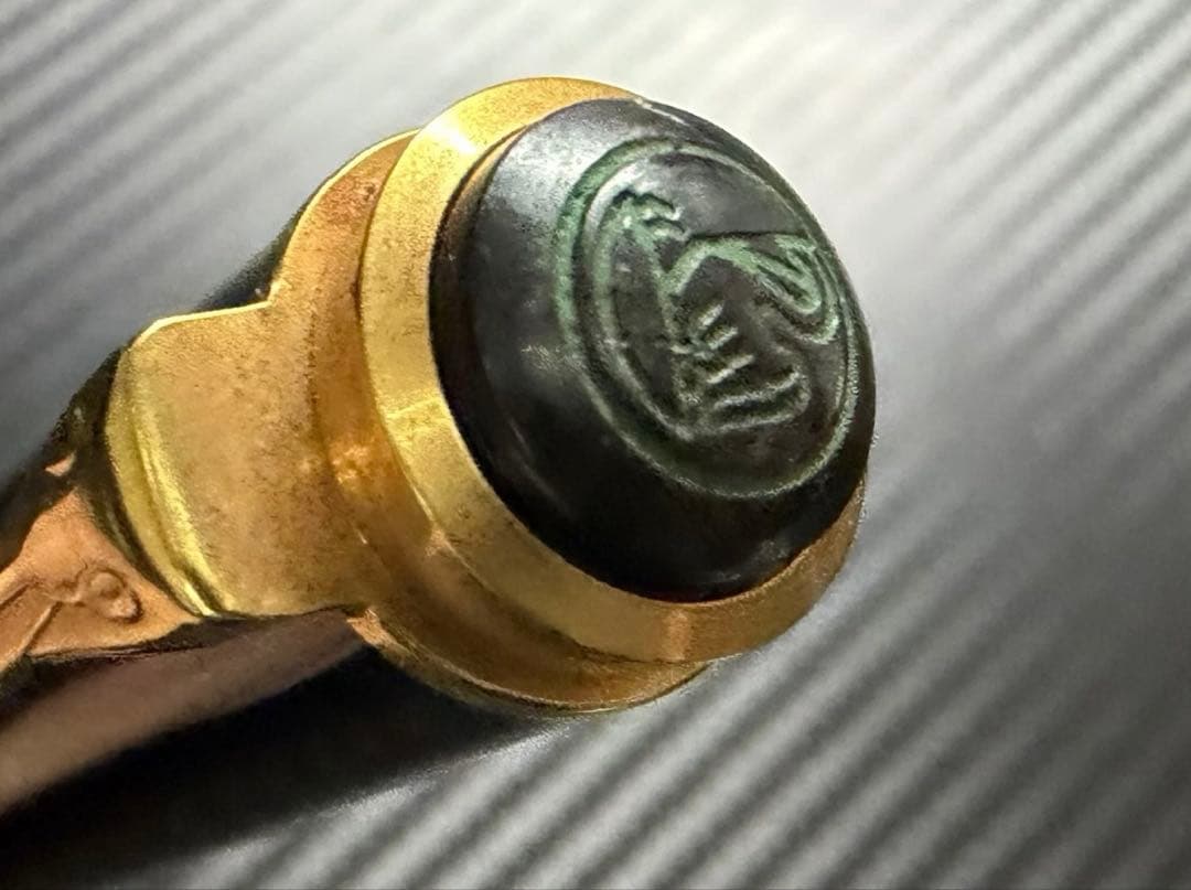 極美品 ペリカン 400 緑縞 F 細字 万年筆