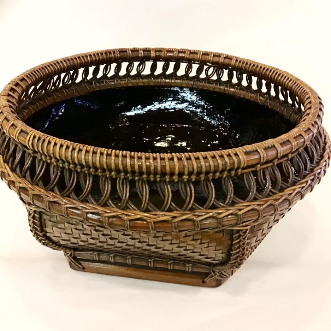 【茶道具】炭斗 唐物写