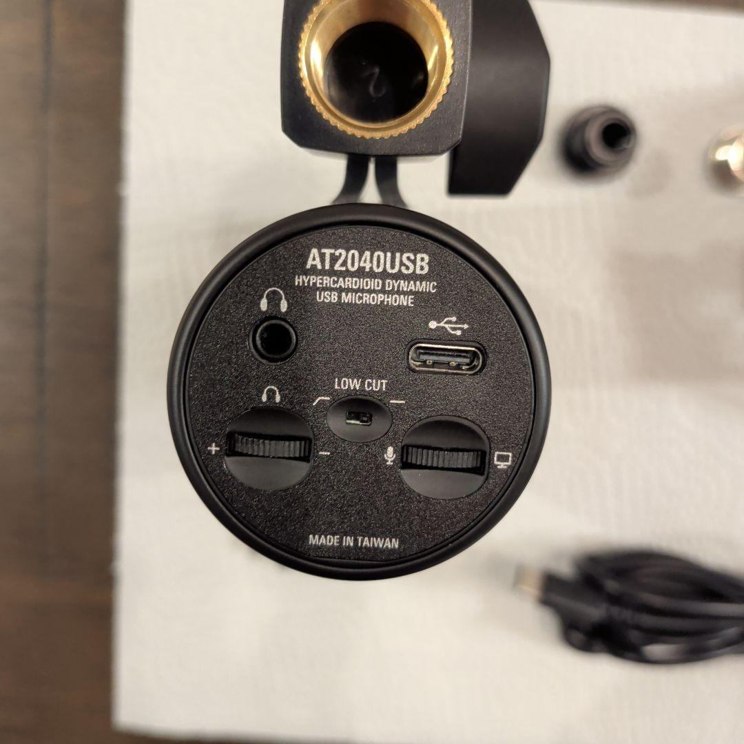 audio-technica AT2040USB ダイナミックマイク