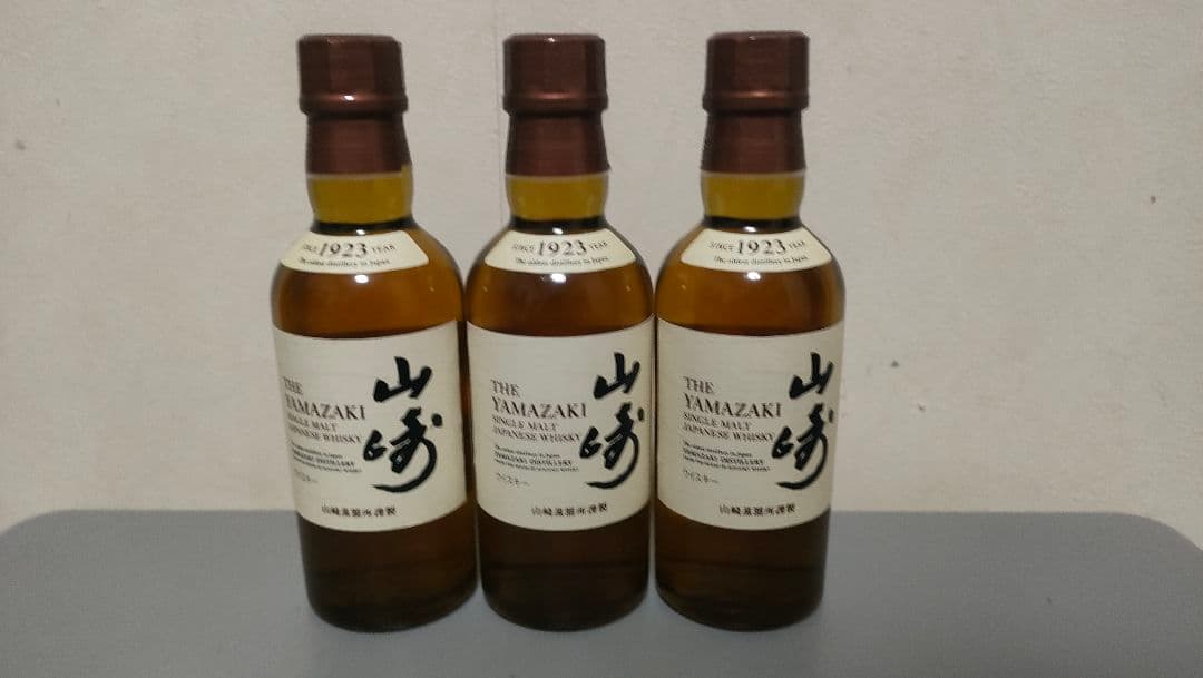 山崎・白州 ミニボトル180ml ウイスキー6本セット
