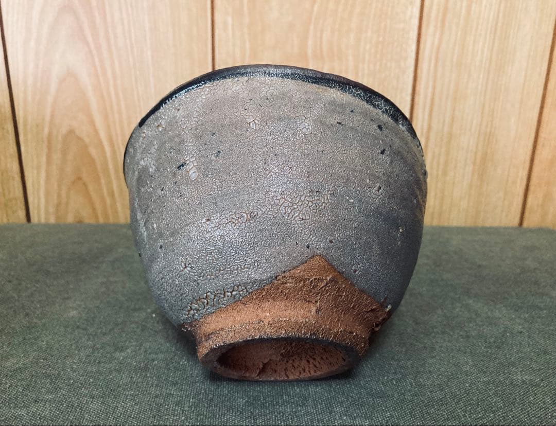 丸田宗彦 唐津 皮鯨茶碗 (検索 古唐津 中川自然坊 田中佐次郎