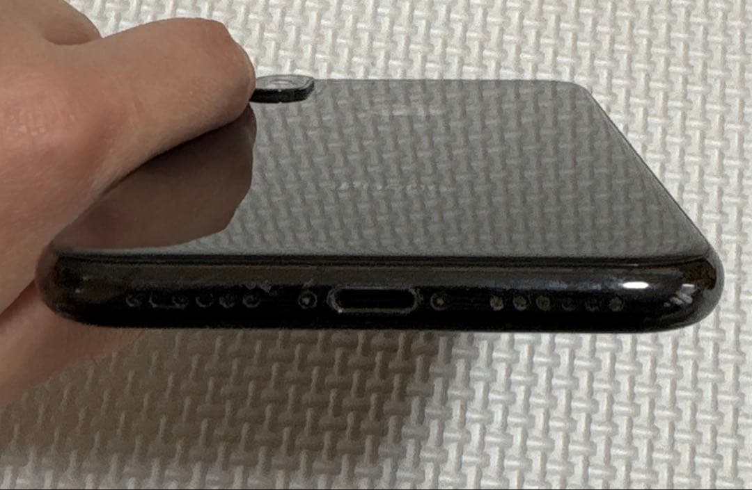 値下げしましたiPhone X ブラック　液晶漏れあり