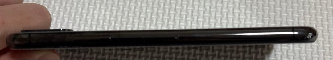 値下げしましたiPhone X ブラック　液晶漏れあり