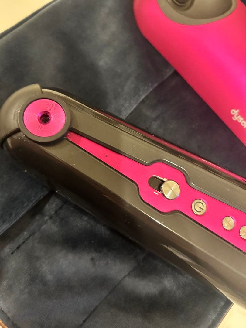 Dyson ストレートヘアアイロン ブラック・ピンク