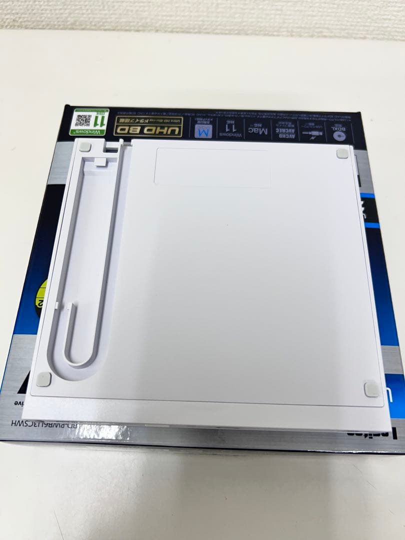 12P2#4ロジテック ブルーレイドライブ 外付けLBD-PWB6U3CSWH