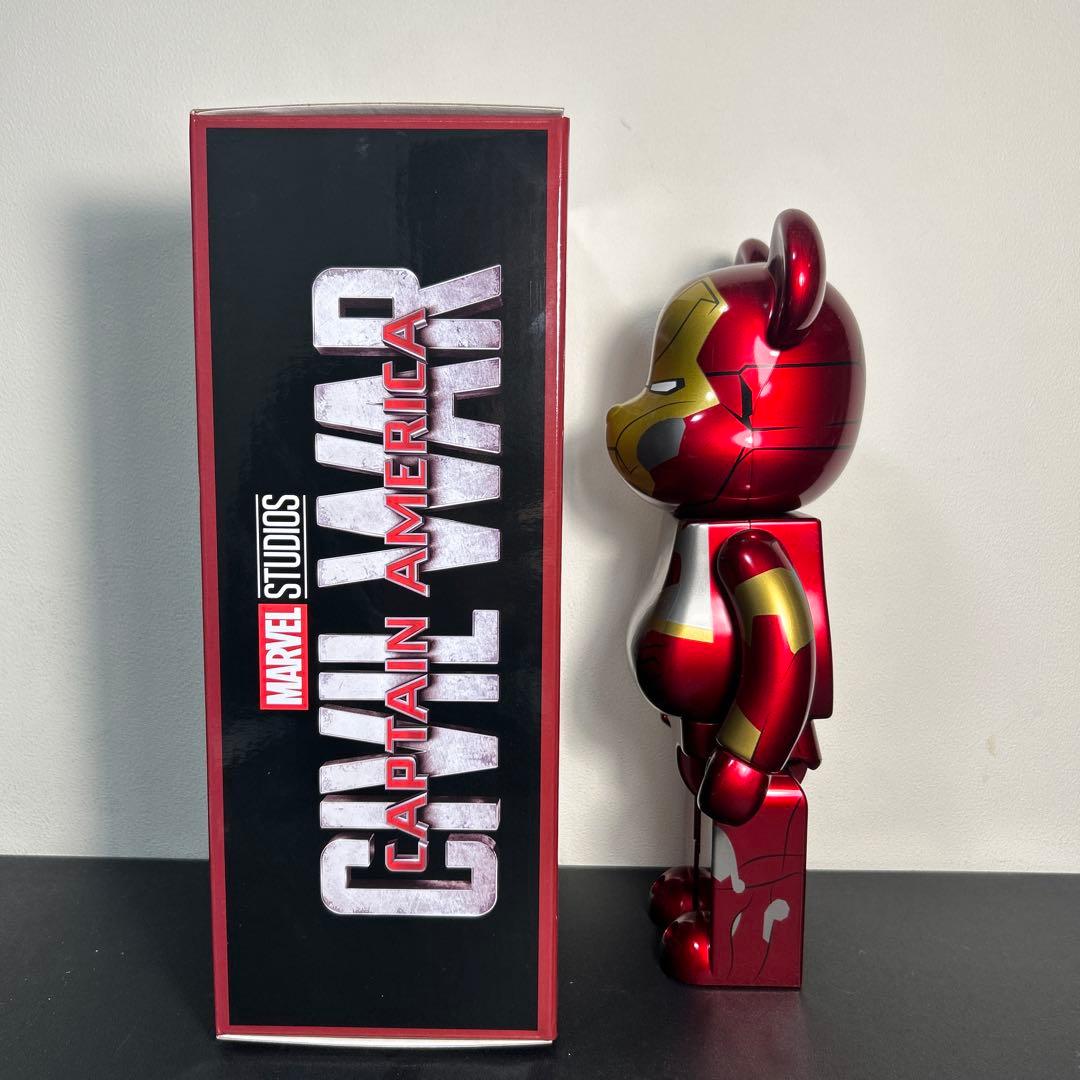 ベアブリック 400% アイアンマン Happyくじ SP 賞　値下げ可能　レア