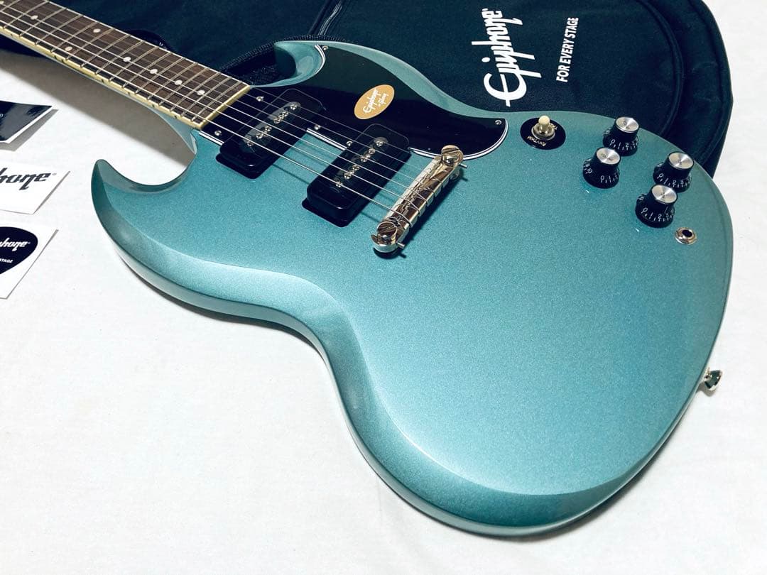 Epiphone SG Special ペルハム ブルー 新品 ケース保証付