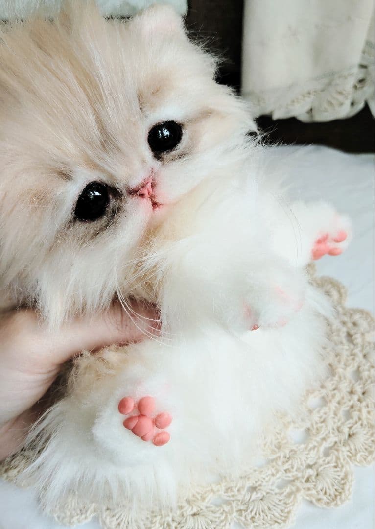 ミヌエット♡子猫のプニちゃん♡アートドール♡ぬいぐるみ♡