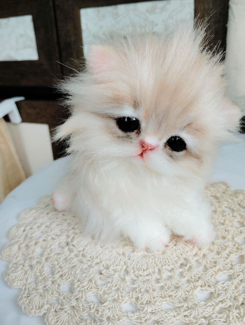 ミヌエット♡子猫のプニちゃん♡アートドール♡ぬいぐるみ♡