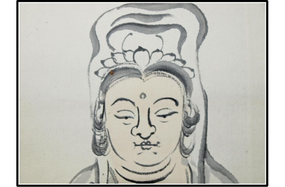 山水図肉筆保証　蔵整理不用品処理2　日本　中国美术品 X1115C16-9