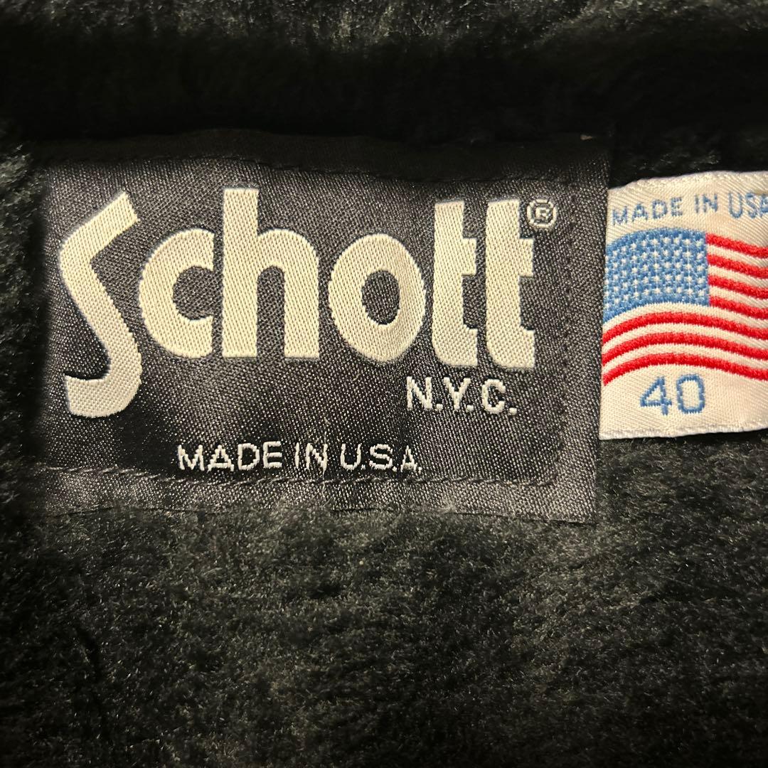 Schott ショット AT101 40サイズ シングルライダースジャケット