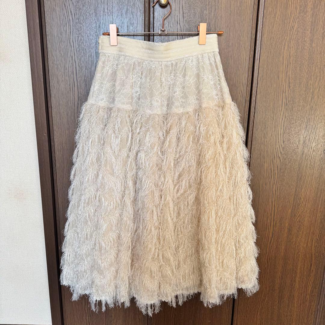 LILY SUNOCOFF マジェスティックスワンスカート 38