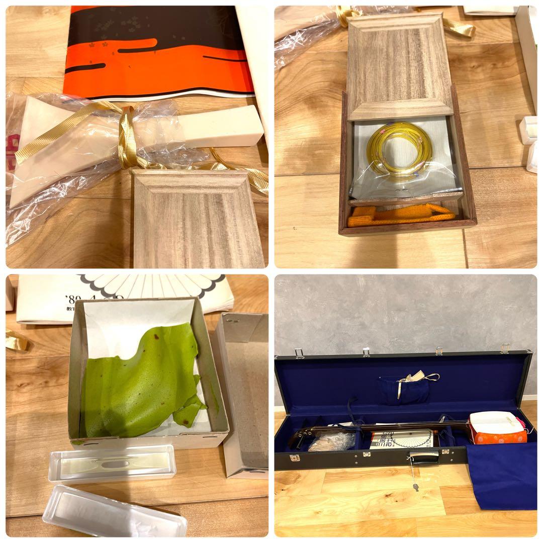 三味線　ハードケース付 小物付 和楽器セット