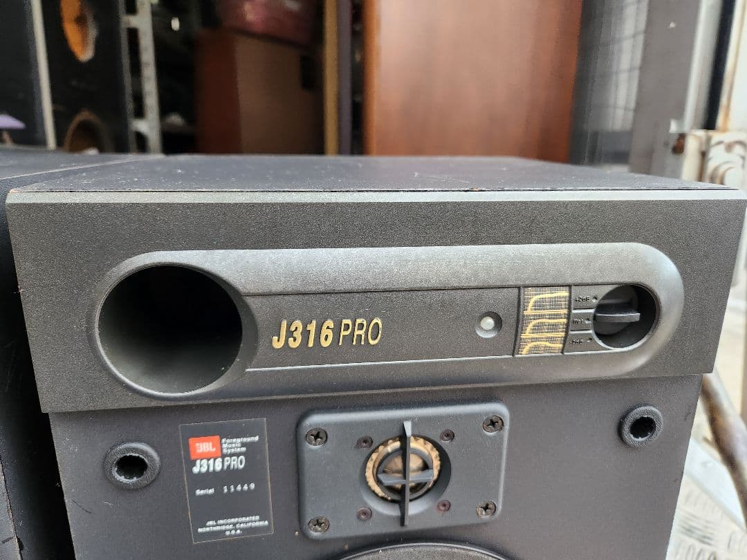 JBL J316 PRO ペア ジャンク 銘板あり