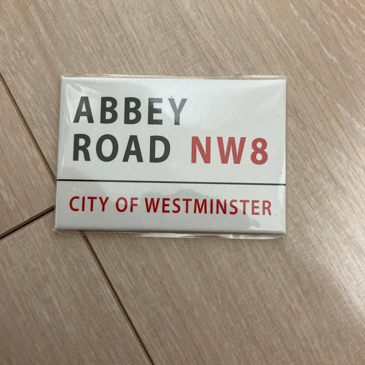 希少イギリス製ABBEYROAD NW8 マグネット