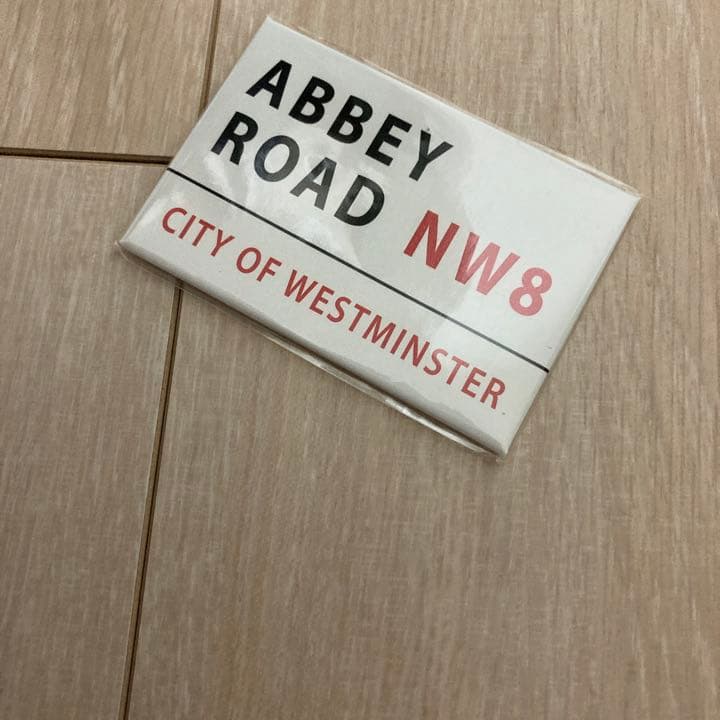 希少イギリス製ABBEYROAD NW8 マグネット