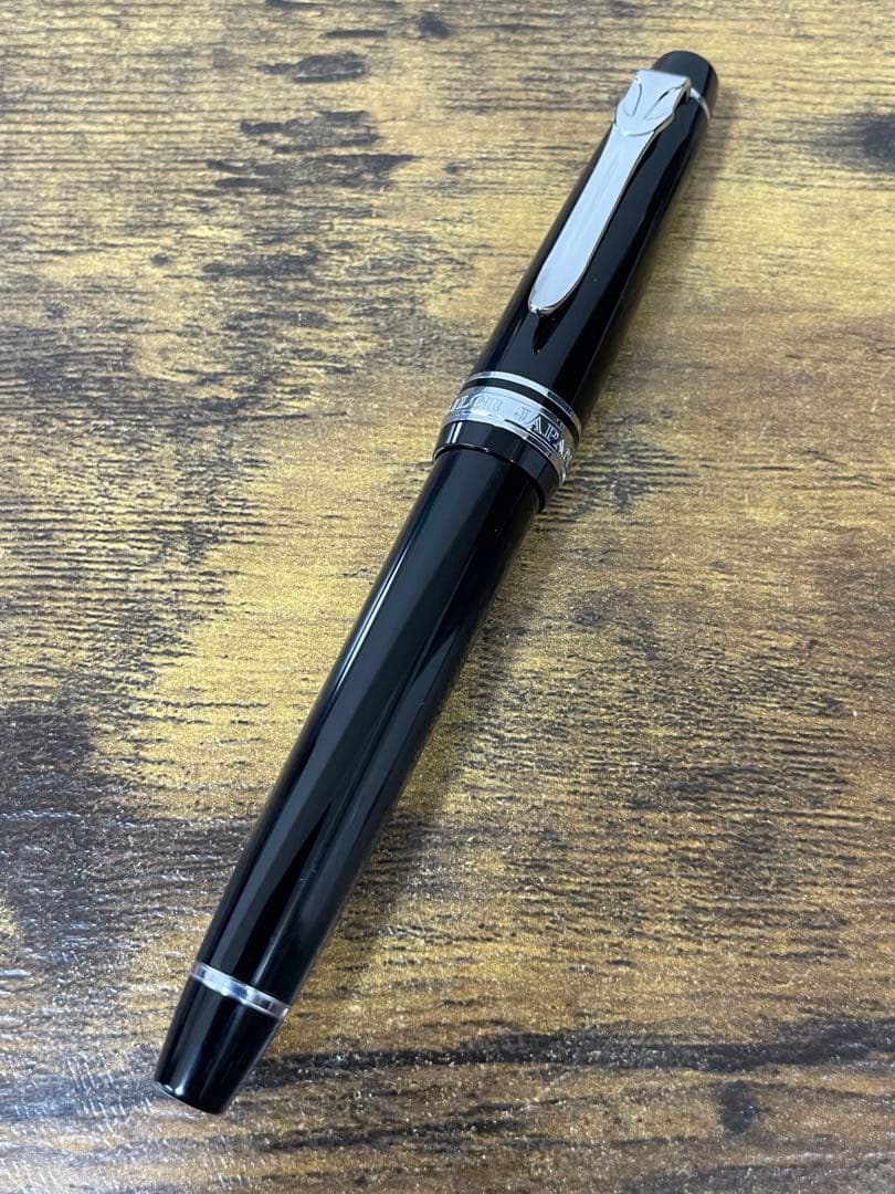 試筆のみ　バイカラー　旧ニブ　シグマ　Σ プロギアスリム　セーラー　万年筆　F