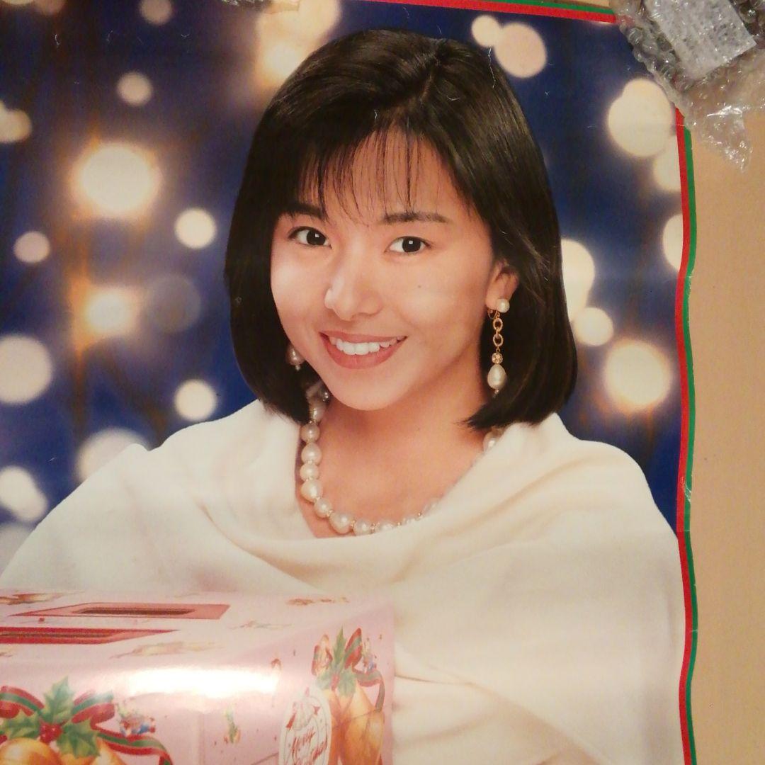 山口智子　1992年ヤマザキクリスマスケーキ　店頭用販促大判POPポスター