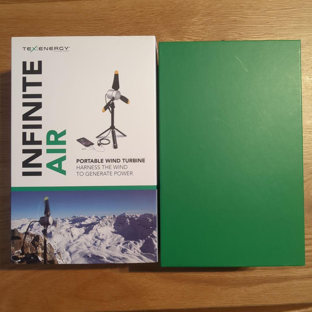 Infinite Air　ポータブル風力発電機