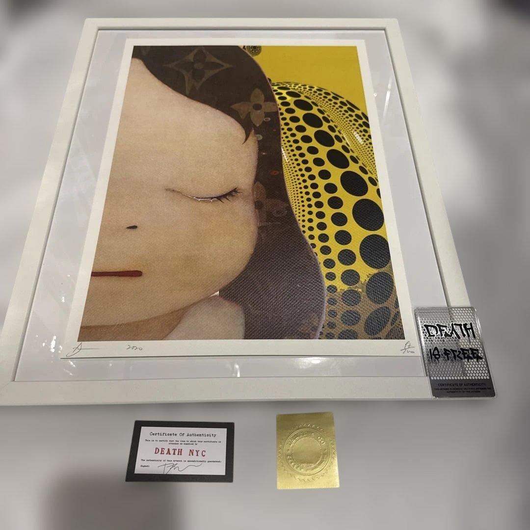 DEATH NYC 現代アートポスター　世界100枚限定　奈良美智　草間弥生