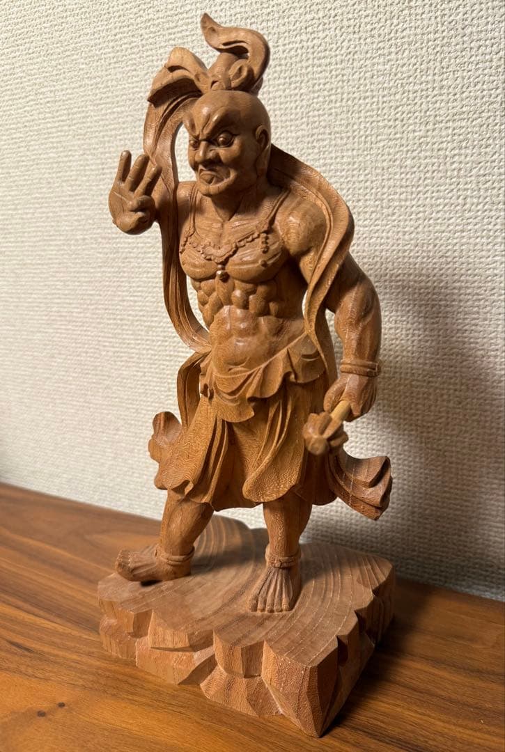 欅金剛力士立像（仁王像）2体セット