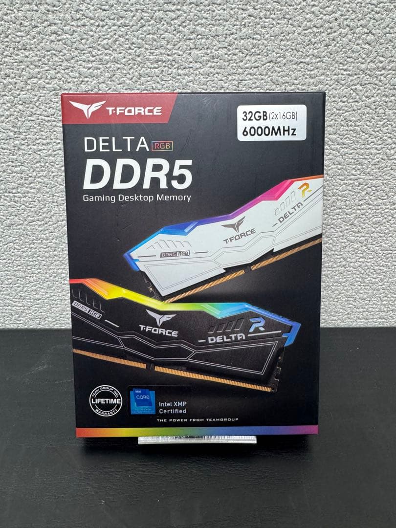 新品未開封T-FORCE DELTA DDR5 32GB 6000 Mhz