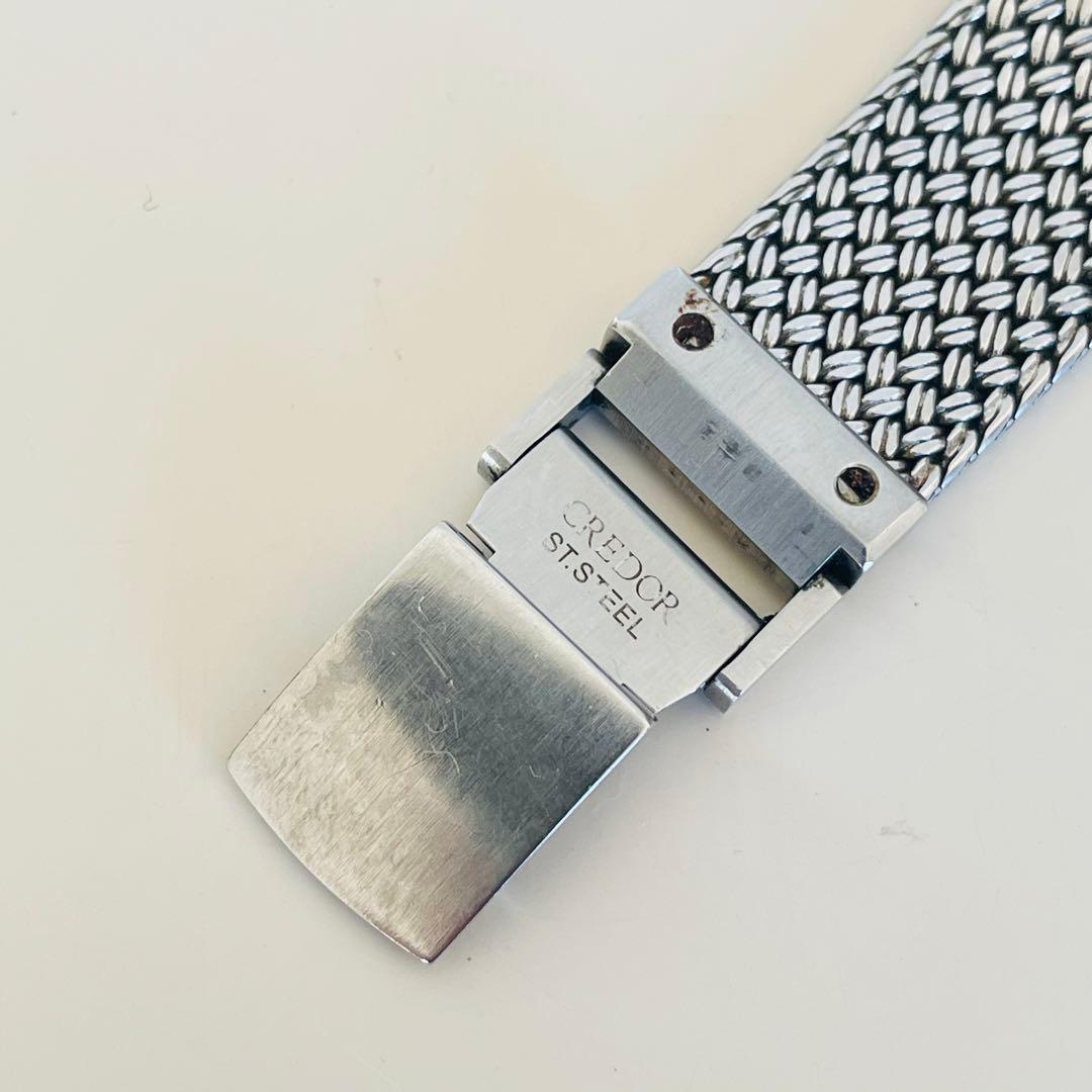 CREDOR クレドール 腕時計 5931-5232 シルバー 稼働品 セイコー
