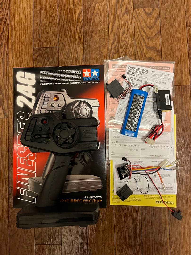 【中古】タミヤ　ファインスペック2.4G 電動RCドライブセット