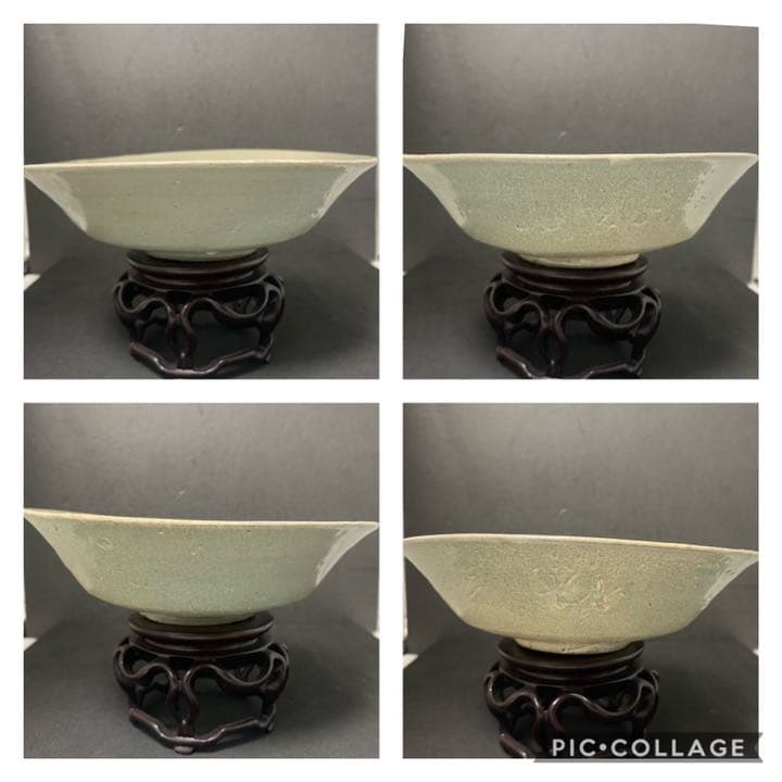 李朝　青磁　高麗青磁皿　皿　鉢　茶碗　高麗時代　朝鮮美術