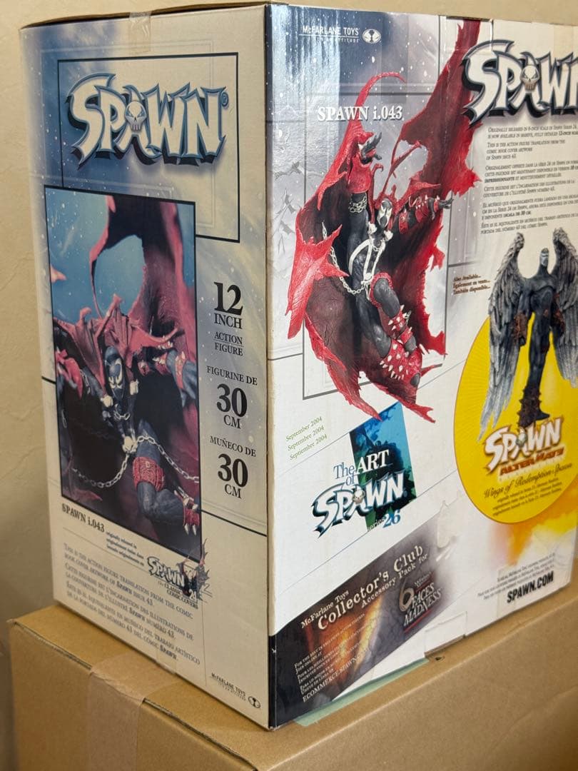 SPAWN スポーン 12インチ ウイングスポーンと合わせてはたさん