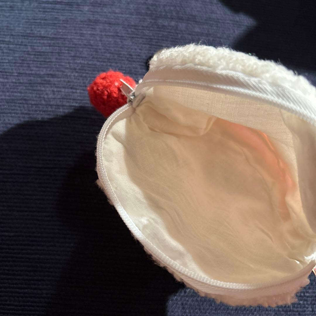 レトロ　モコモコ　Tiny Studio ベア　クマ　くまさん　ポーチ