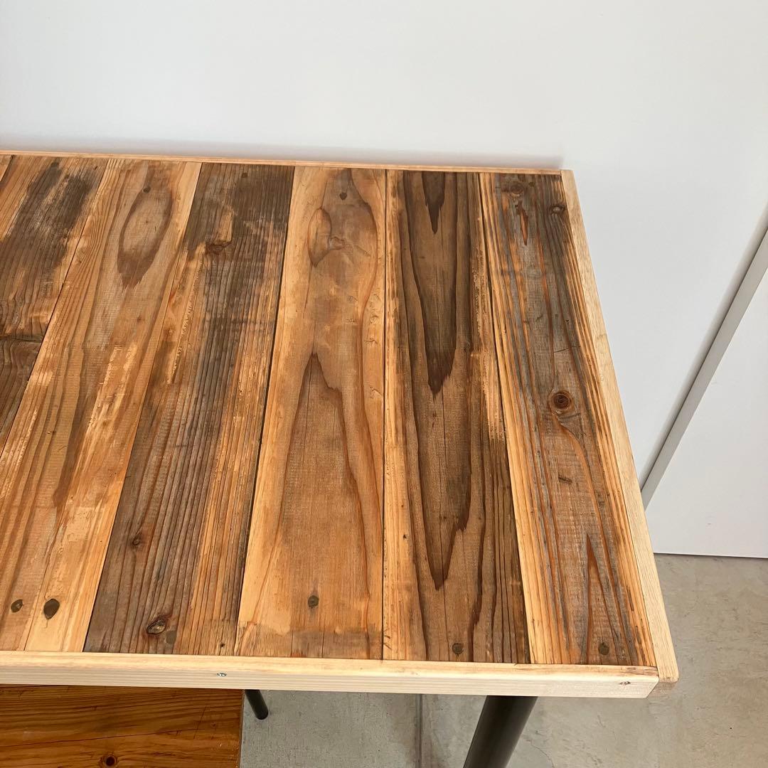 一点もの！杉古材のテーブル【ハンドメイド家具】