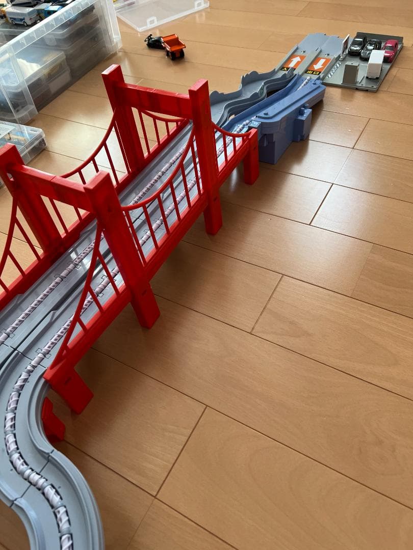 トミカ　すいすいロード　大鉄橋セット　廃版