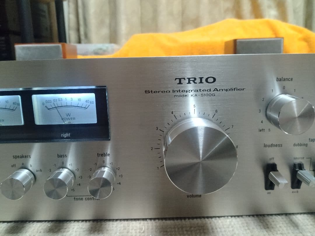 mikkonas メンテ済 TRIO プリメインアンプ KA-5100G